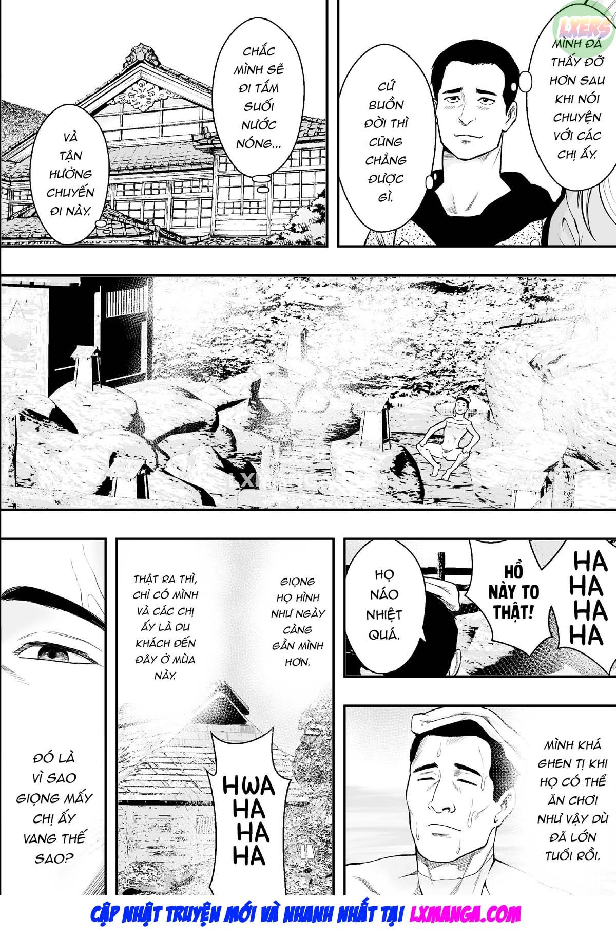 Đọc truyện hentai Chuyến du lịch suối nước nóng và những người phụ nữ có chồng vô song - Oneshot