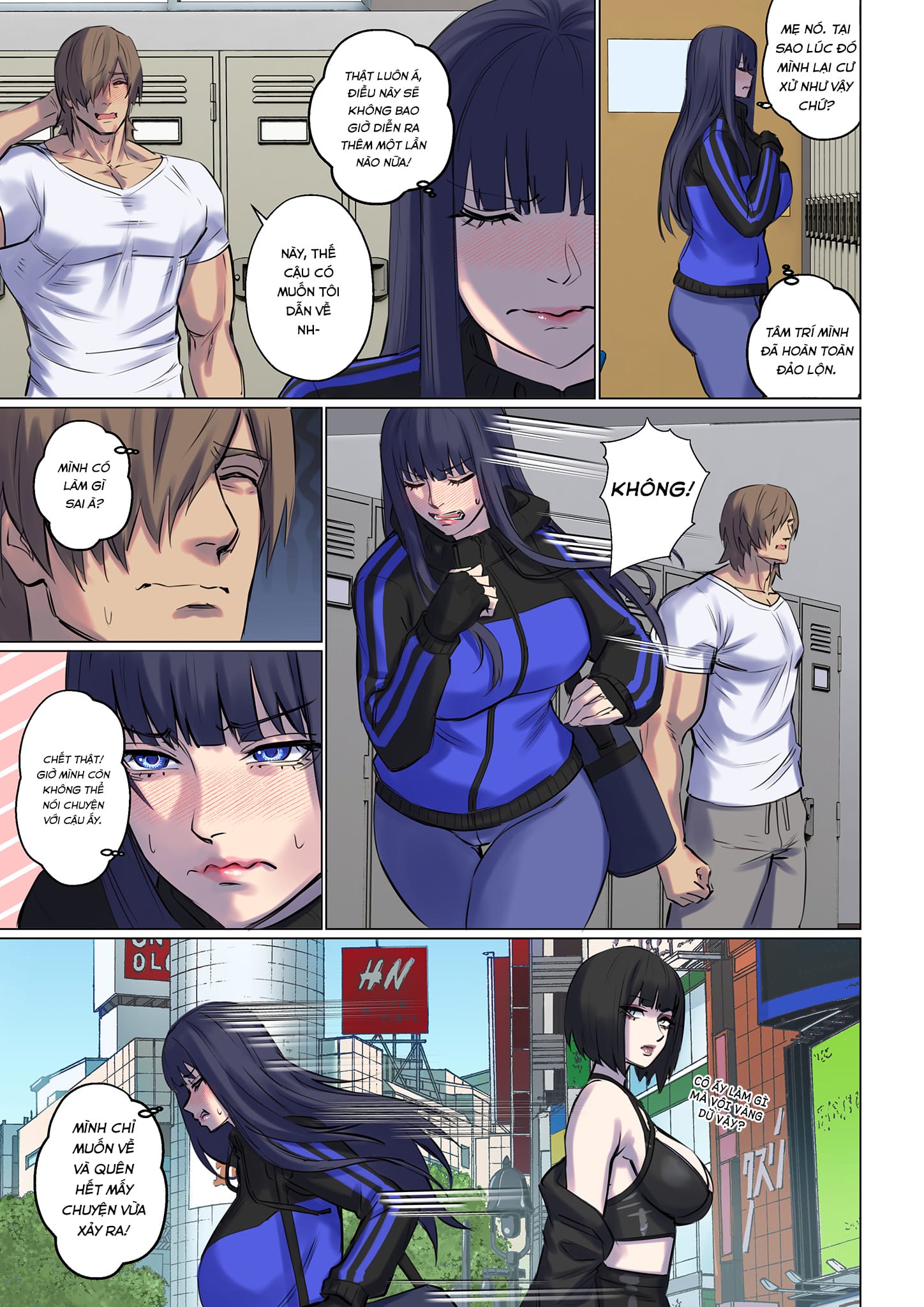 Đọc truyện hentai Bắt cóc người ngoài hành tinh - Chap 3 - Phòng gym