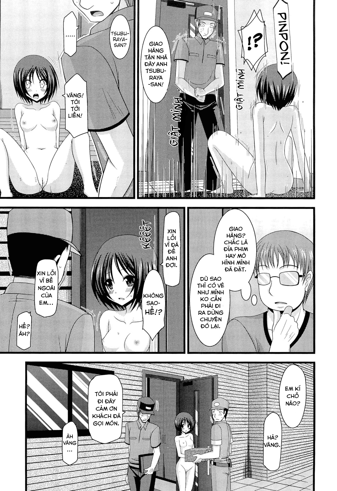 Đọc truyện hentai Cô gái thích khoả thân - Chap 8