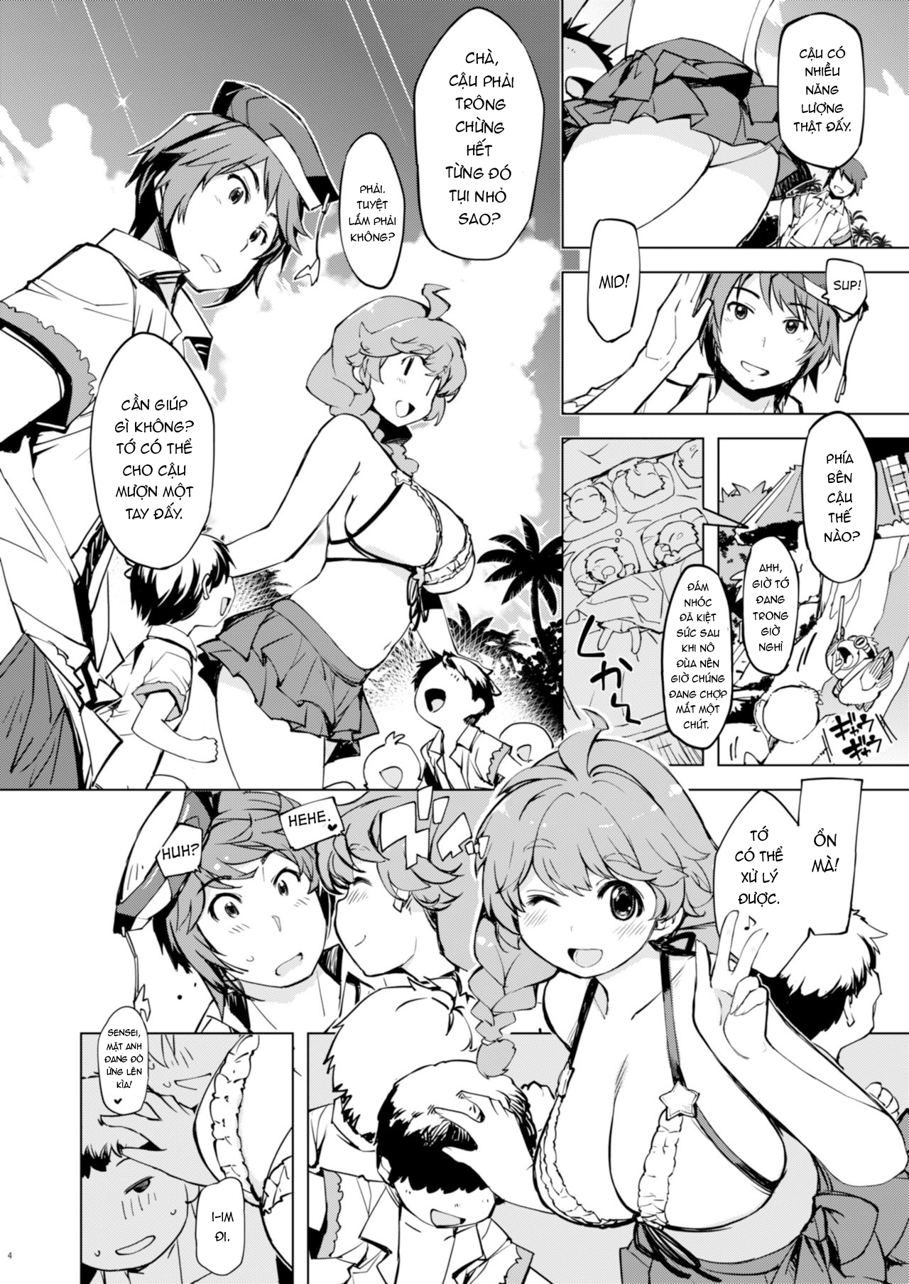 Đọc truyện hentai Ngủ đi, thưa ông - Motto! Onemuri Rune Sensei