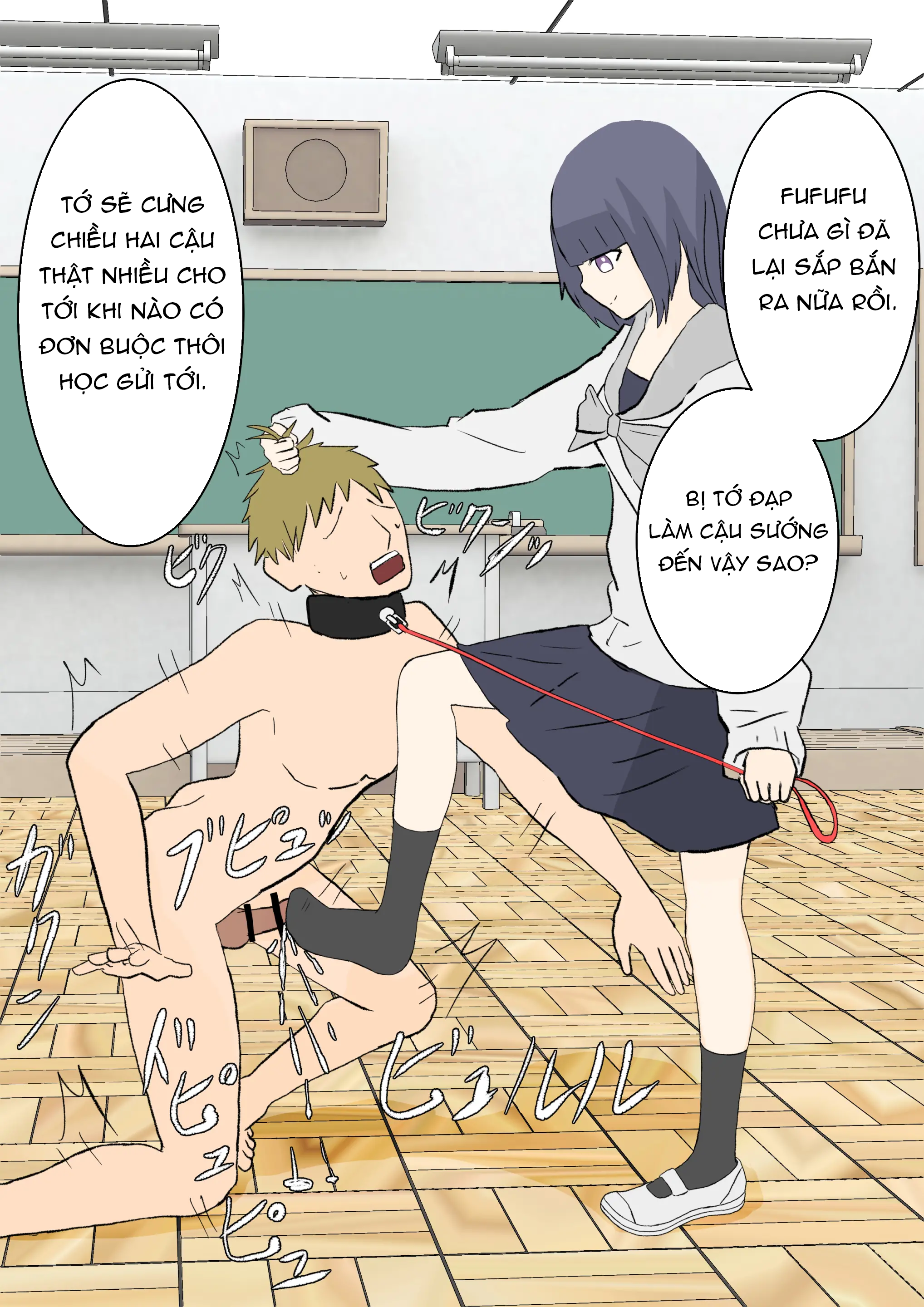 Đọc truyện hentai Hình phạt tra tấn chân của cán bộ kỷ luật - Oneshot