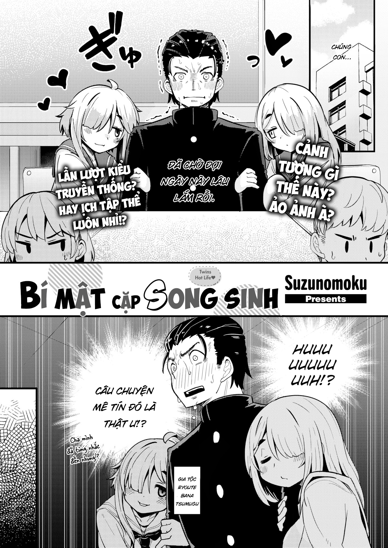 Đọc truyện hentai Bí mật cặp song sinh - Chap 1