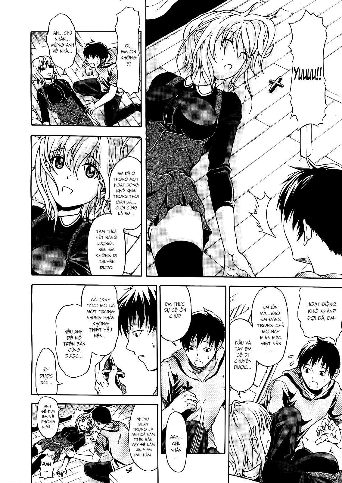 Đọc truyện hentai Niềm Tin Người Máy - Chap 3