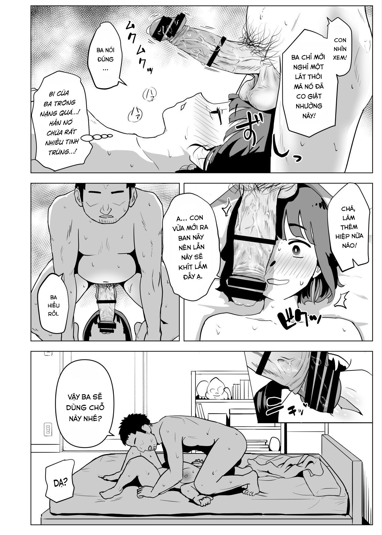Đọc truyện hentai Việc có một gia đình ở nhà là điều bình thường (loạn luân) - Chap 2