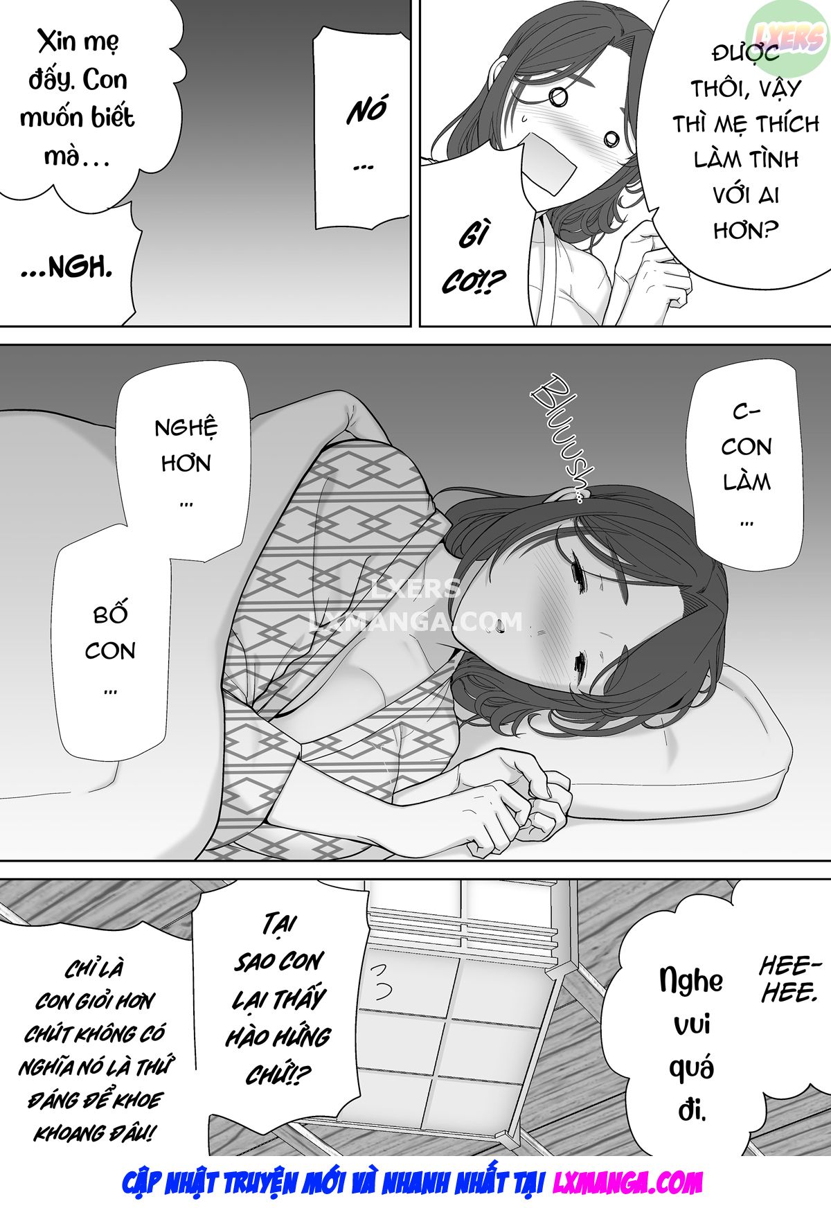 Đọc truyện hentai Mẹ tôi tình yêu của tôi Chap 4