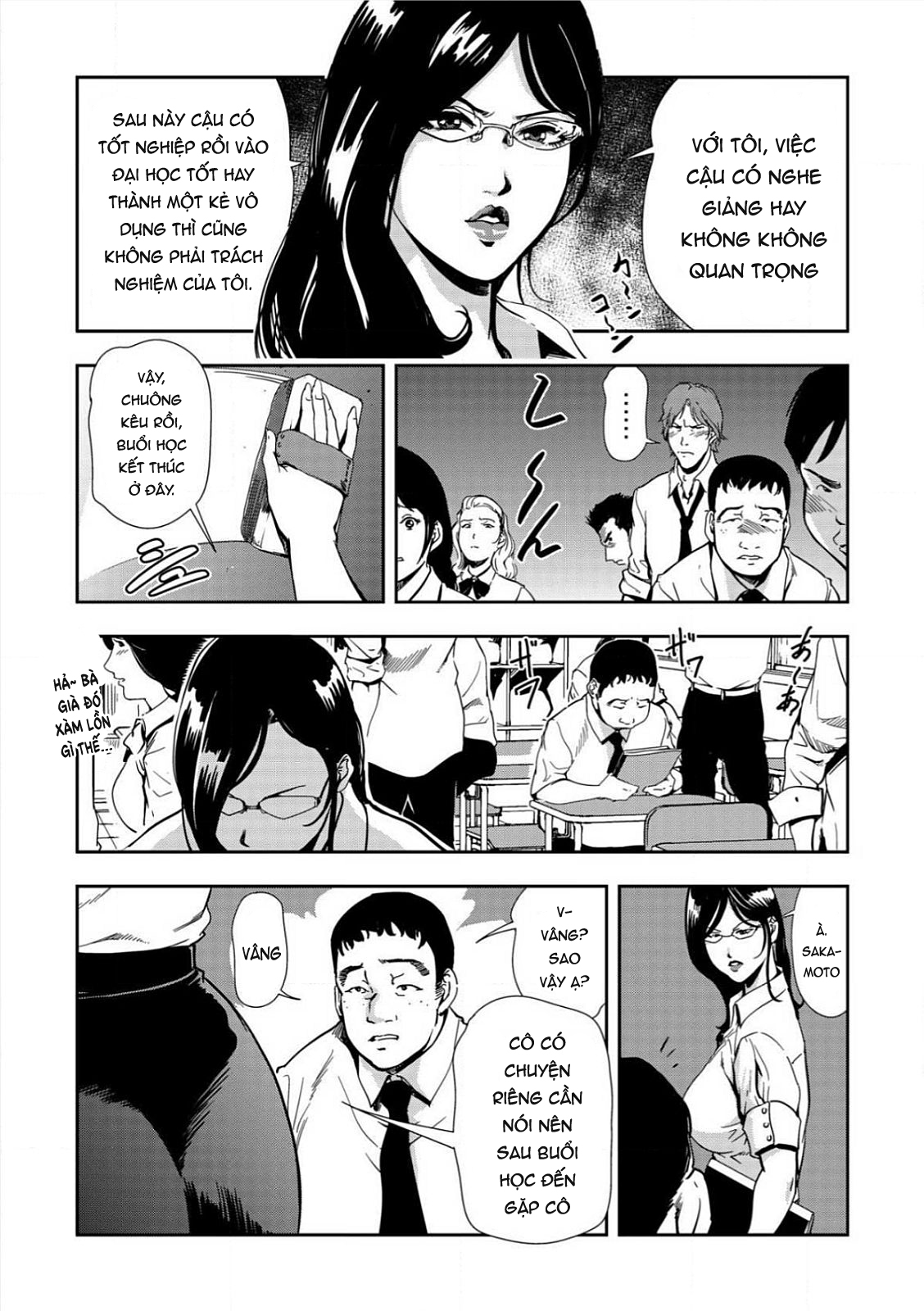 Đọc truyện hentai Sự bức xúc đến từ cậu học trò bị bắt nạt - Oneshot