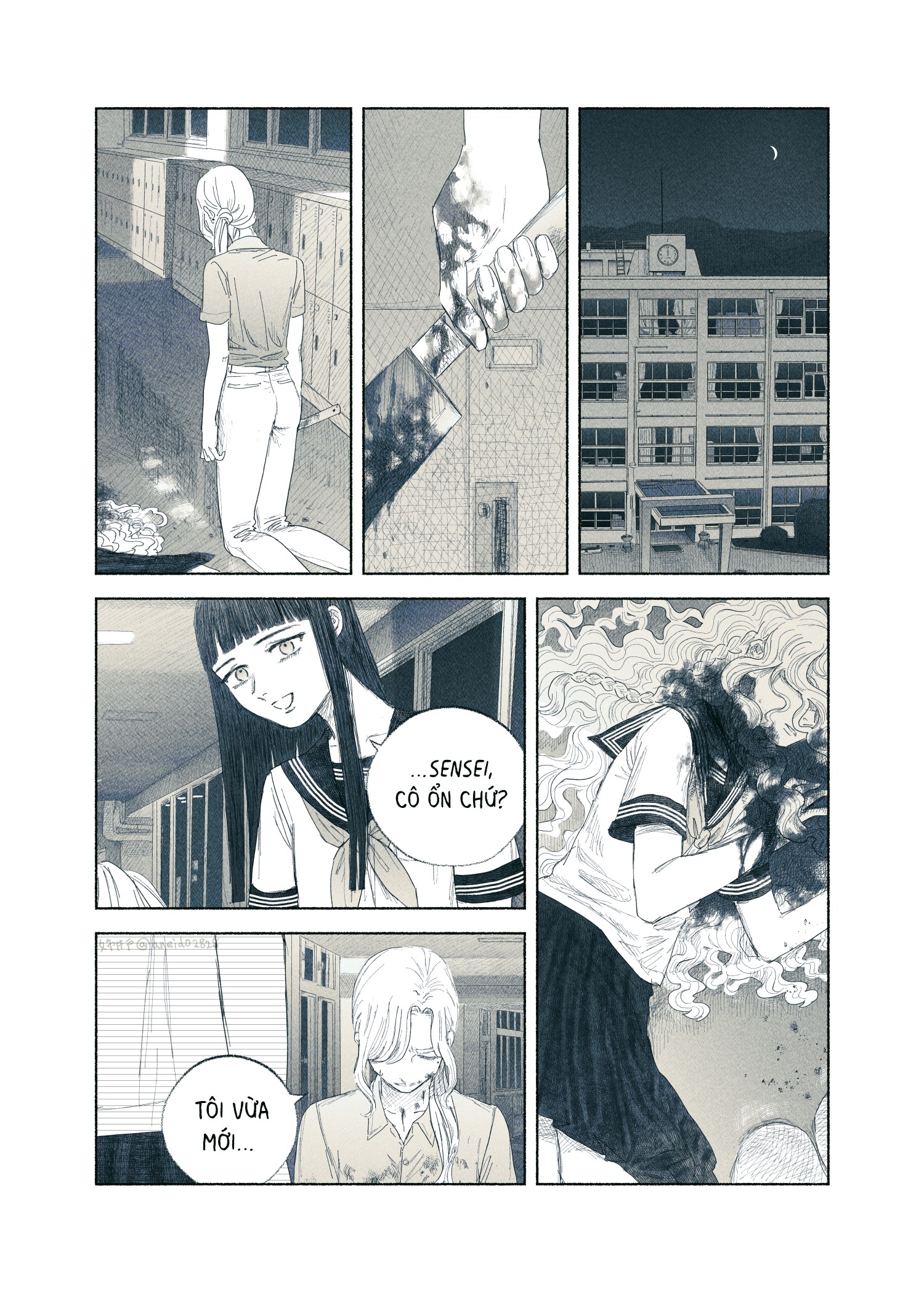Đọc truyện hentai Chuyện về nữ giáo viên bị học sinh yandere nhấn chìm trong dục vọng - Tôi bị dằm trong tim