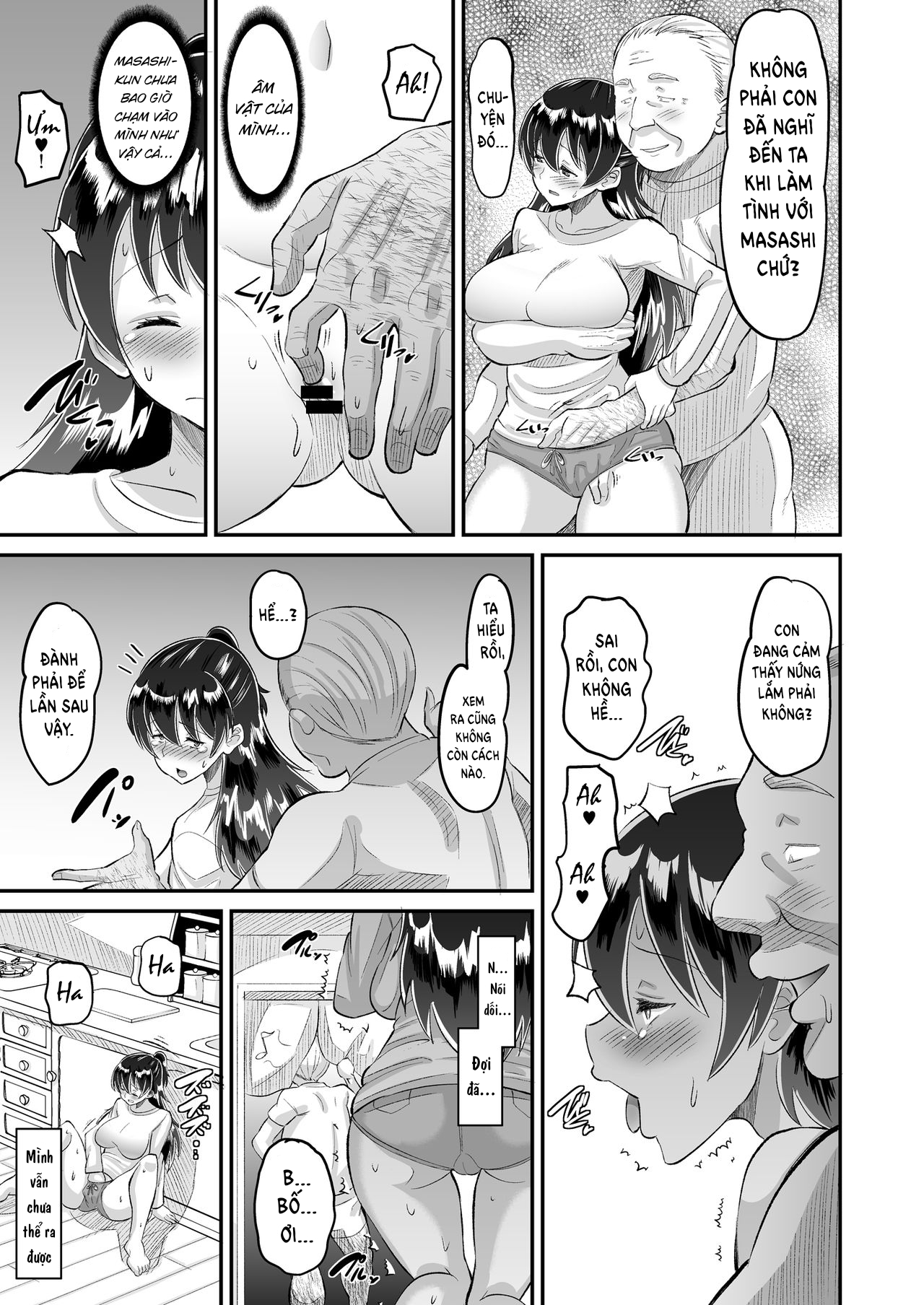 Đọc truyện hentai Vợ dâm đãng và bố chồng - Oneshot