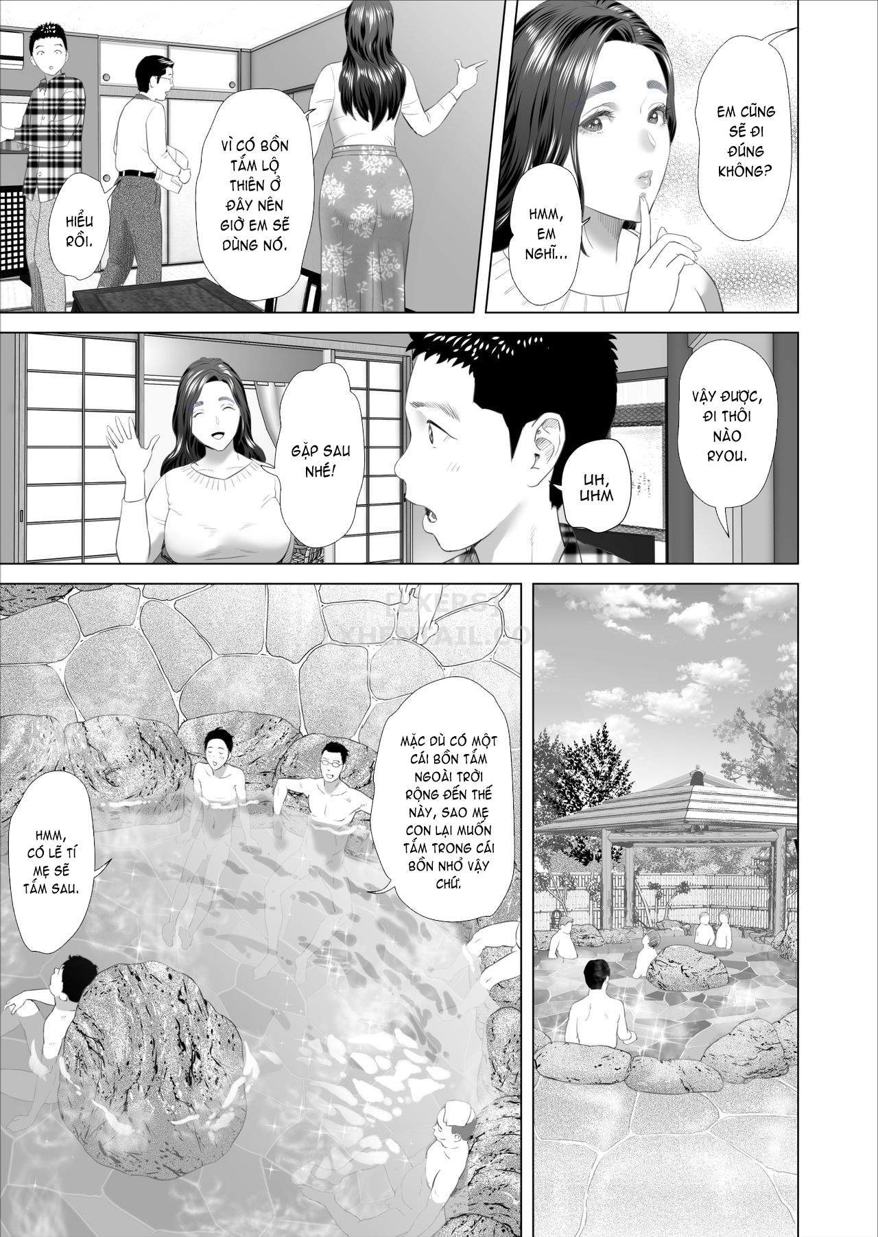 Đọc truyện hentai Kinjo Yuuwaku Musuko No Afureru Seiyoku O Nomihosu Haha Hen - Chap 3 - [END]