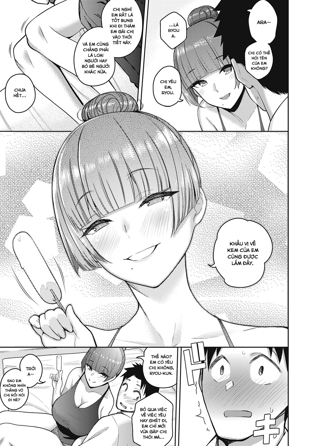 Đọc truyện hentai Koi wa Amaku Sasayaku - OneShot