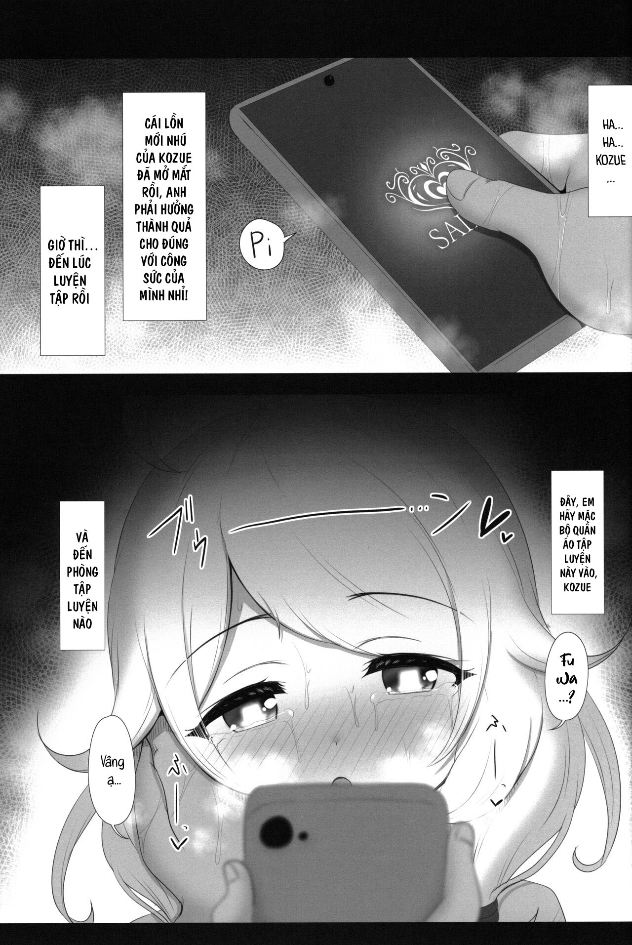 Đọc truyện hentai Áo tắm học thôi miên Kozuecchi - Oneshot nứng