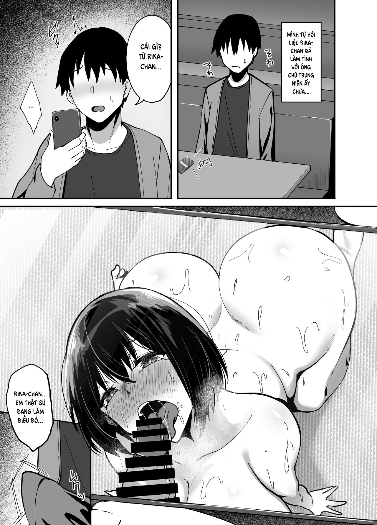 Đọc truyện hentai Dịch vụ cắm sừng thuê với ông chú trung niên - Oneshot