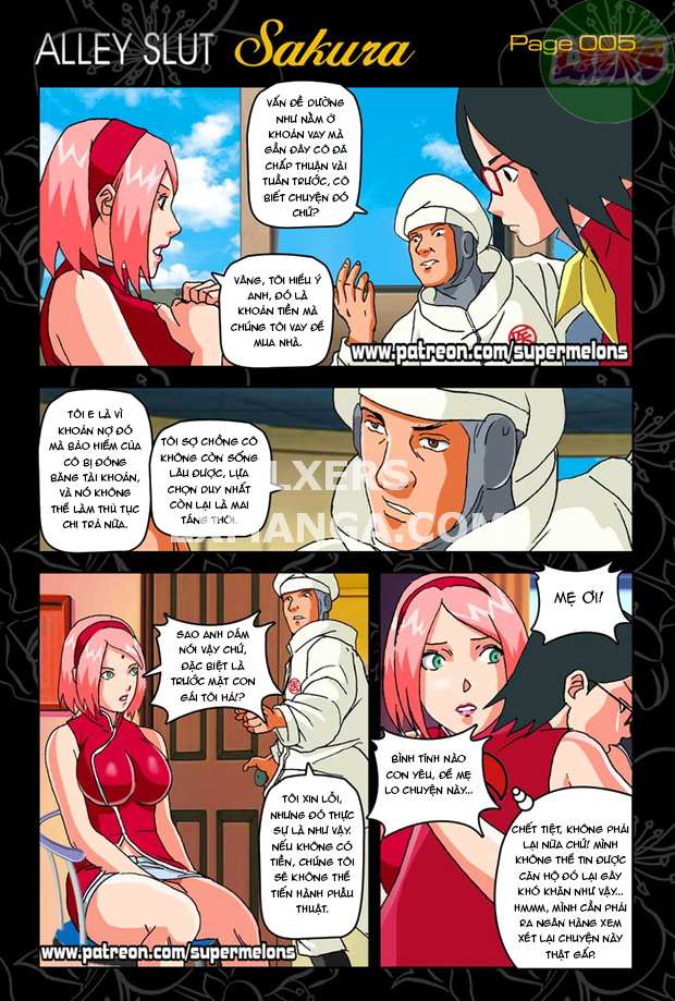Đọc truyện hentai Ngõ Con Đĩ Sakura Chap 1