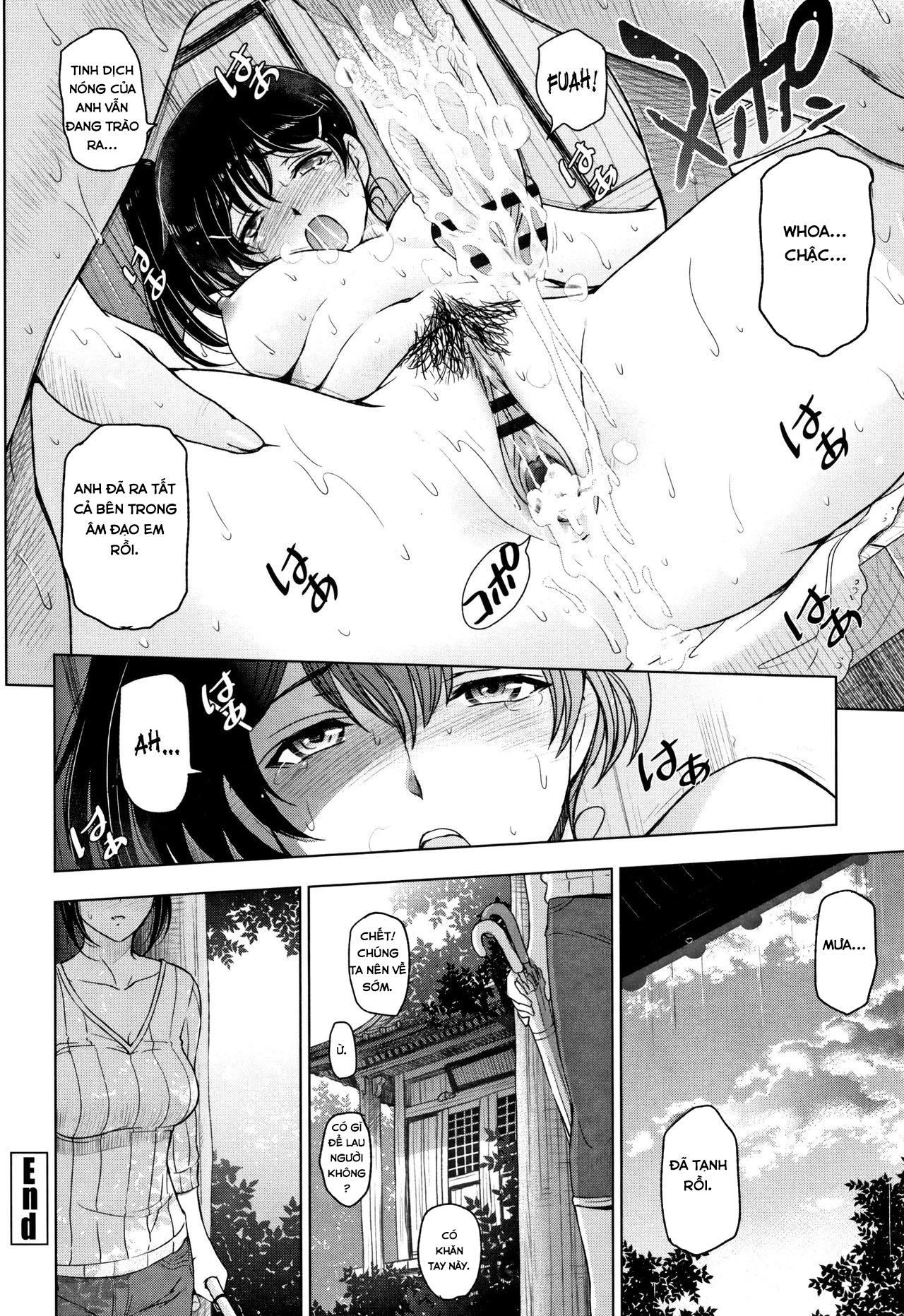 Đọc truyện hentai Natsu-jiru ~Ase ni Mamirete Gucchagucha - Chap 5