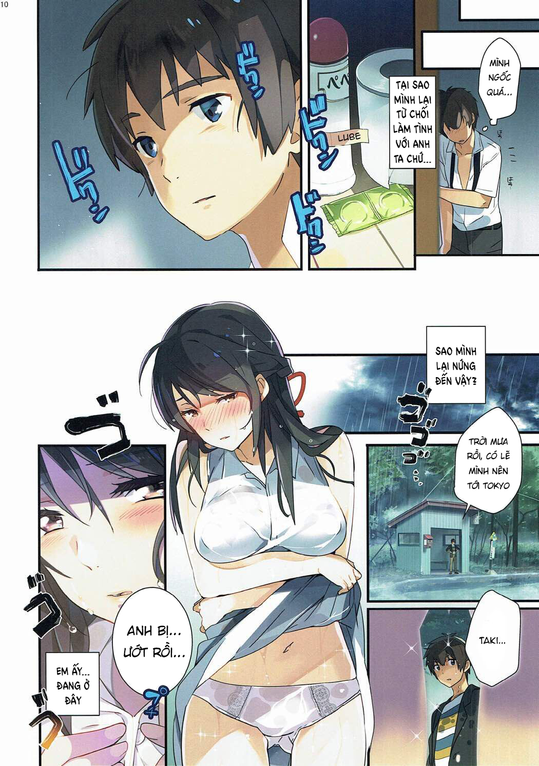 Đọc truyện hentai Bị hoán đổi cơ thể xong chịch bản thân - Oneshot