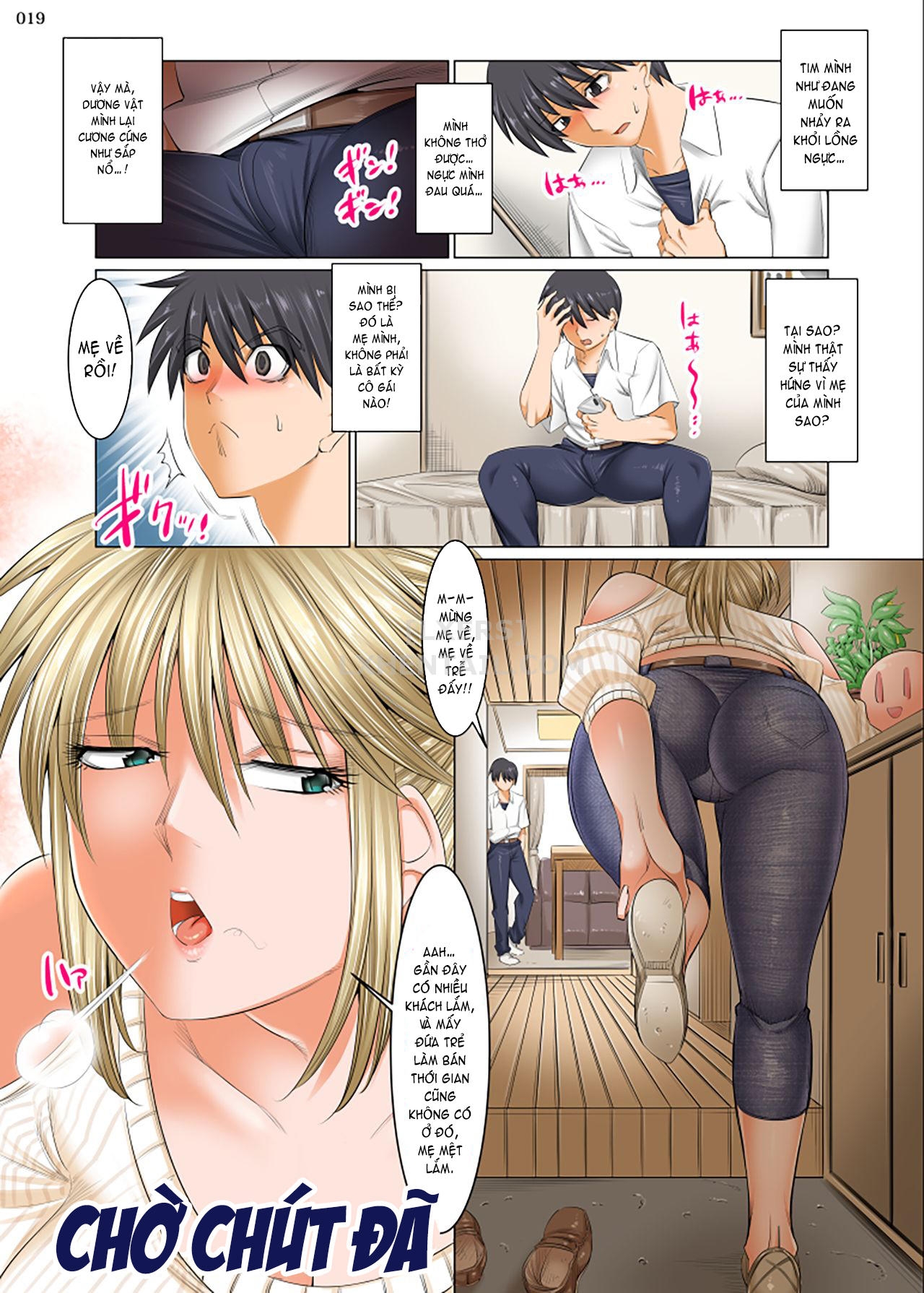 Đọc truyện hentai What's So Good About My Mom This Old Lady Really Wants It Lol - Chap 1