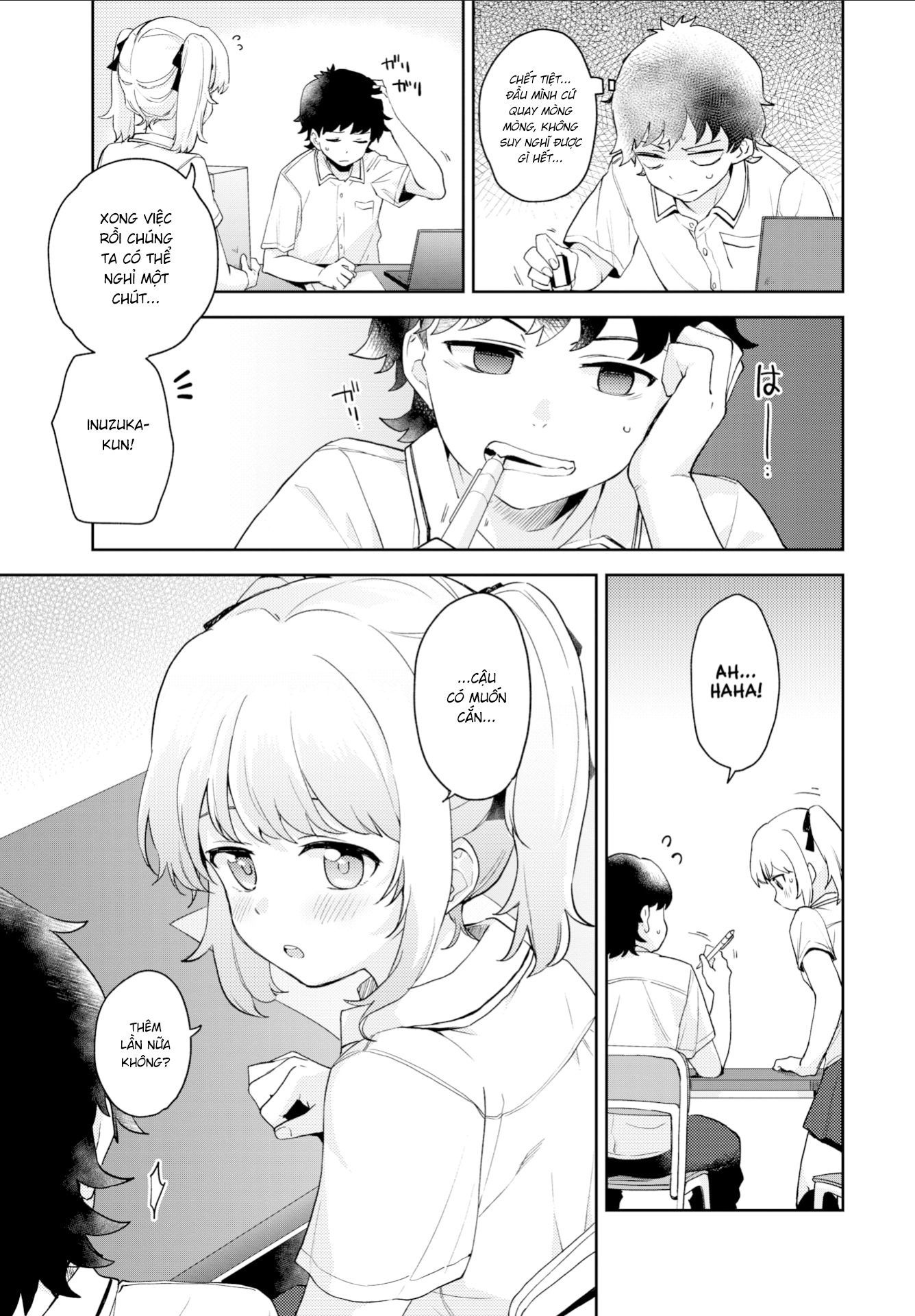 Đọc truyện hentai Tật cắn bút ư!? Khỏi lo! Đã có cách! - Oneshot