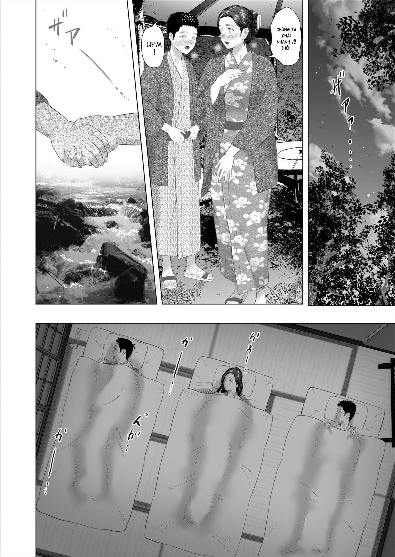 Đọc truyện hentai Kinjo Yuuwaku Musuko No Afureru Seiyoku O Nomihosu Haha Hen - Chap 3 - [END]