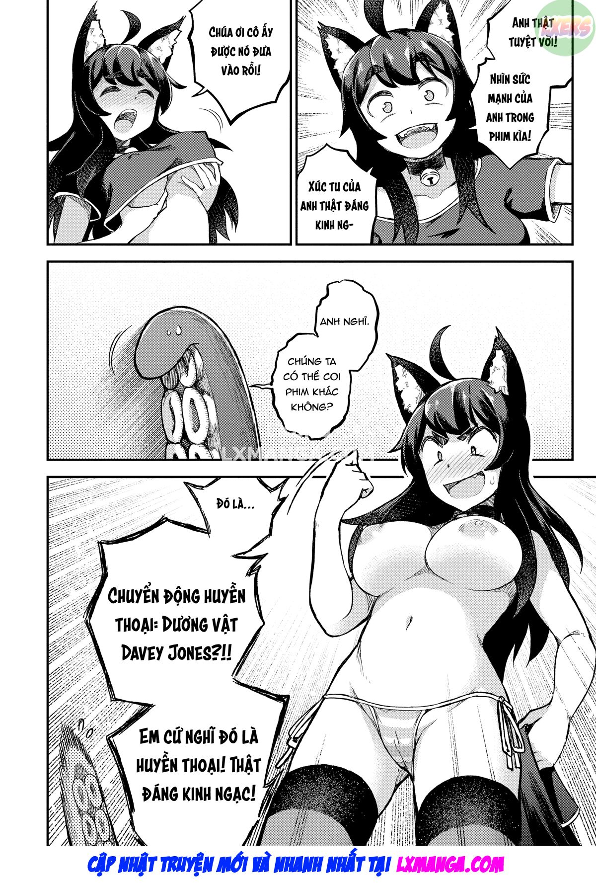 Đọc truyện hentai Người hầu của tôi là quái vật xúc tu - Chap 2