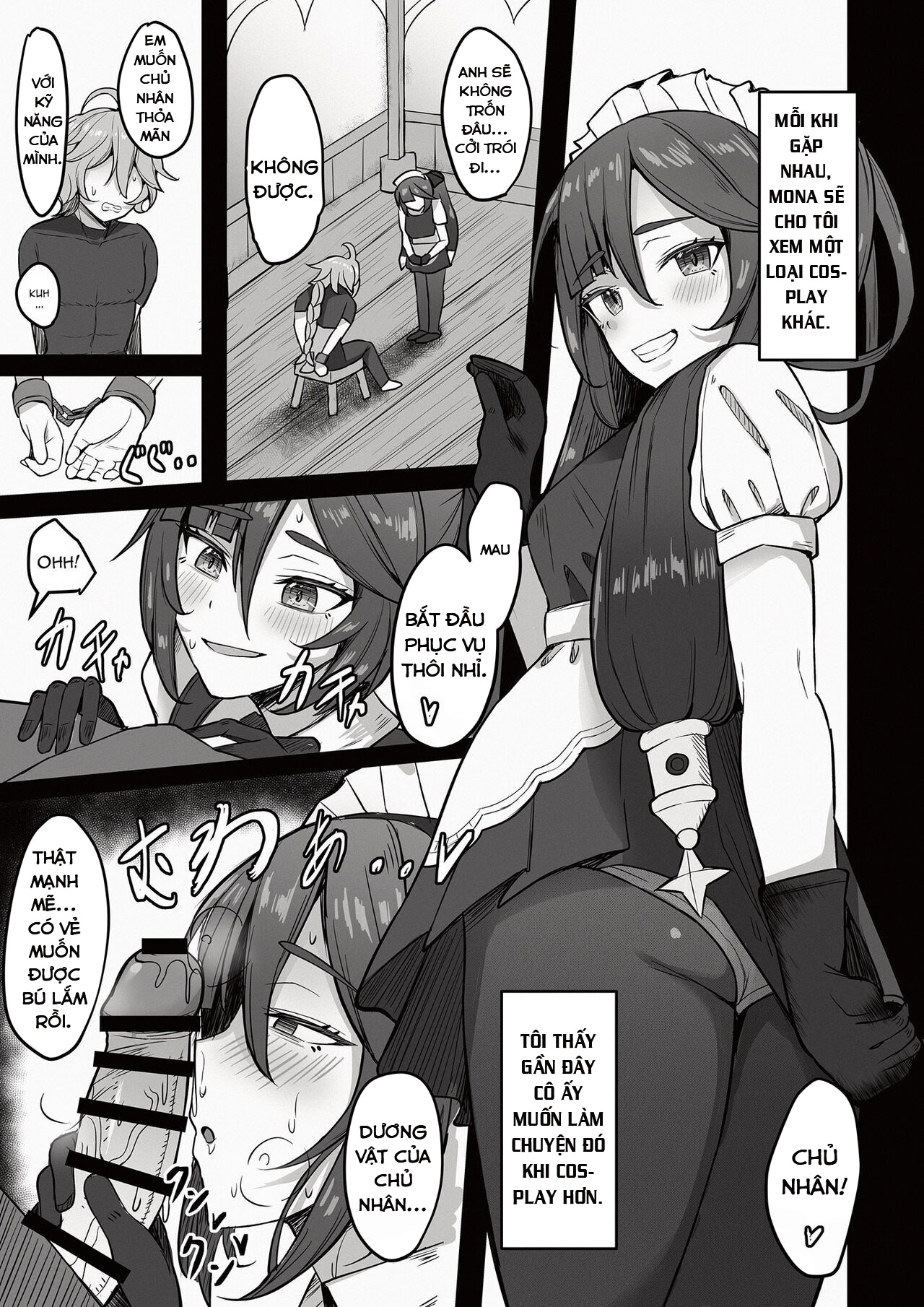 Đọc truyện hentai Tôi rất thích những thứ thuộc về mình - Oneshot
