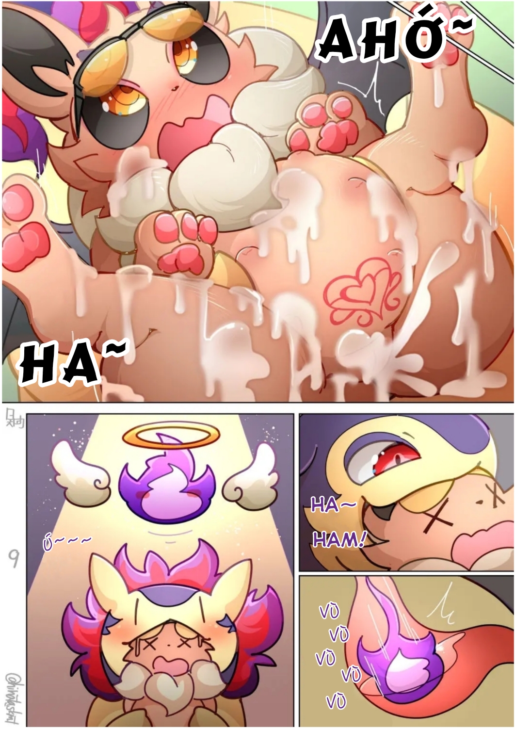 Đọc truyện hentai Typhlosion may mắn và cô vợ bất đắc dĩ - Oneshot