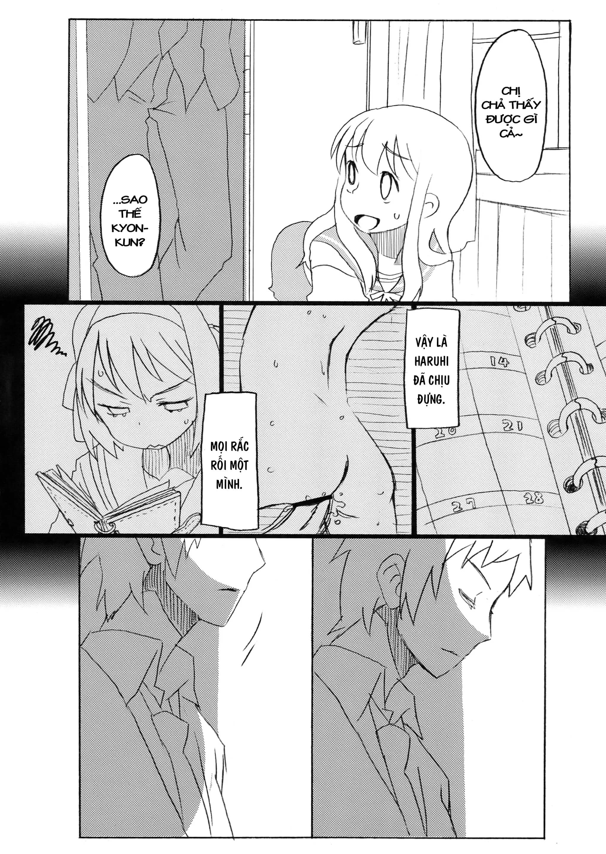 Đọc truyện hentai Cái thai của Suzumiya Haruhi - Oneshot
