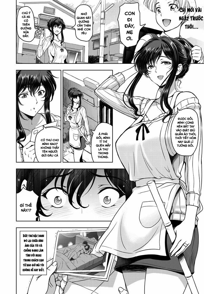 Đọc truyện hentai Bạo dâm người phụ nữ xinh đẹp ướt át đã lập gia đình Netorare-Siu phẩm - Chap 1