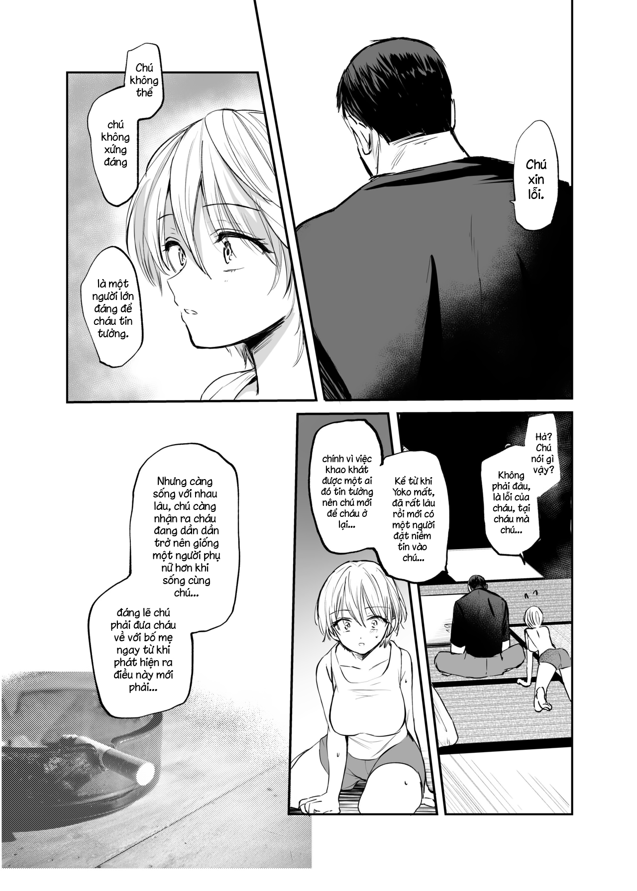 Đọc truyện hentai Sau khi trở thành nữ, tôi và chú... - Oneshot