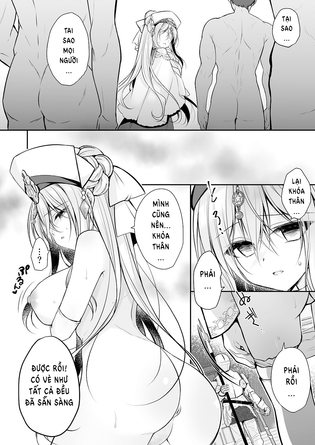 Đọc truyện hentai Thánh nữ bị tẩy não sẵn lòng trở thành bồn chứa tinh công cộng - Oneshot