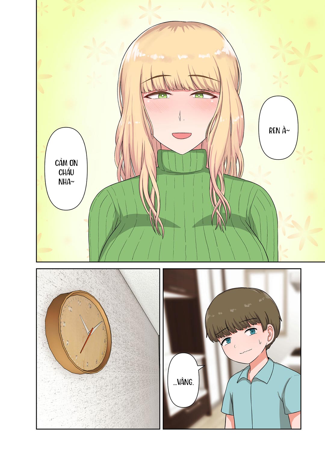 Đọc truyện hentai Hấp diêm người dì tóc vàng đang ngủ say - Oneshot