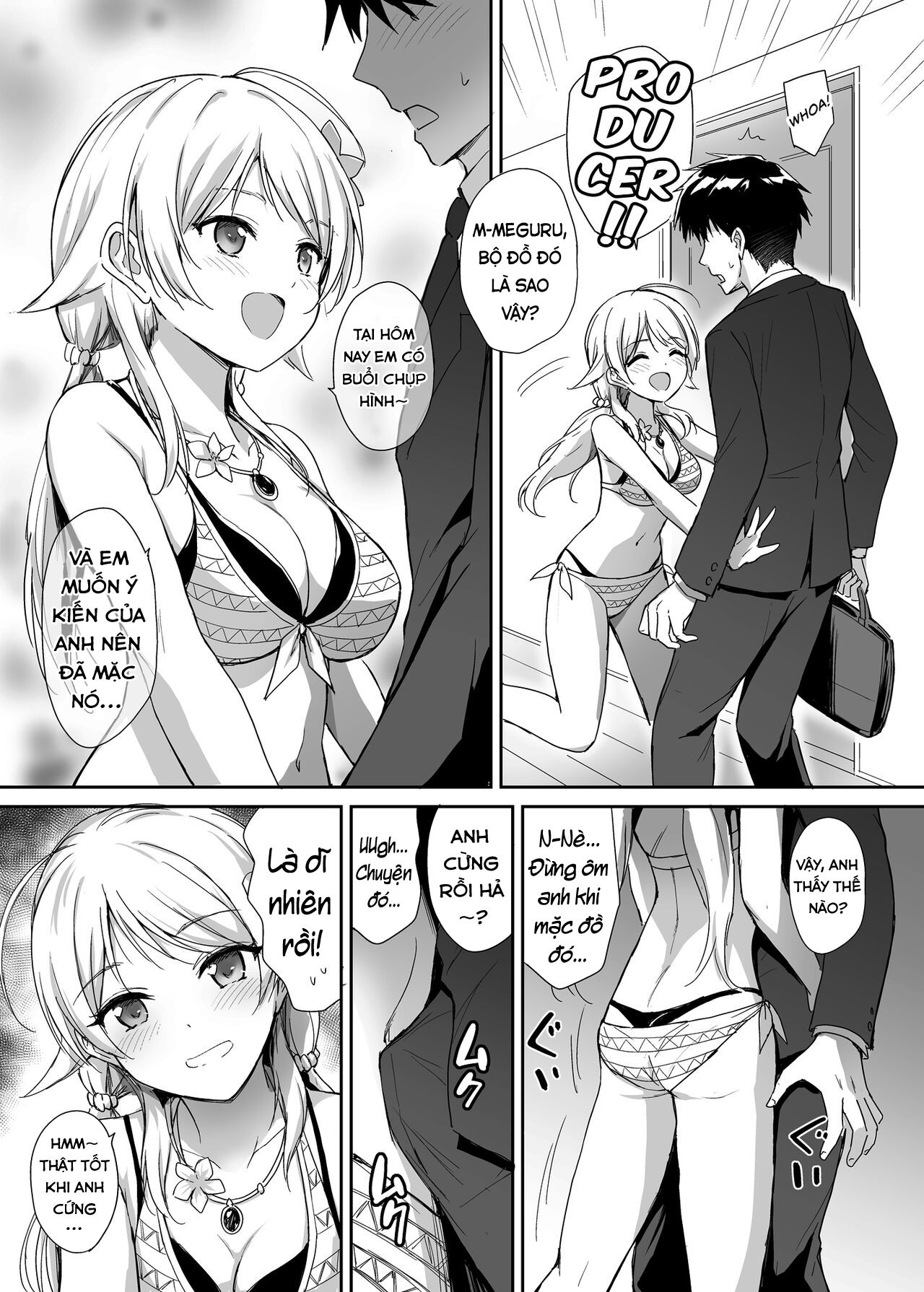 Đọc truyện hentai Meguru và bộ đồ bơi ecchi - Oneshot