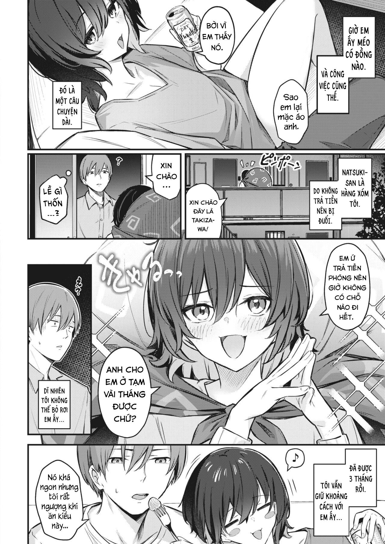 Đọc truyện hentai Cho gái ở nhờ và bị gạ sếch - Oneshot