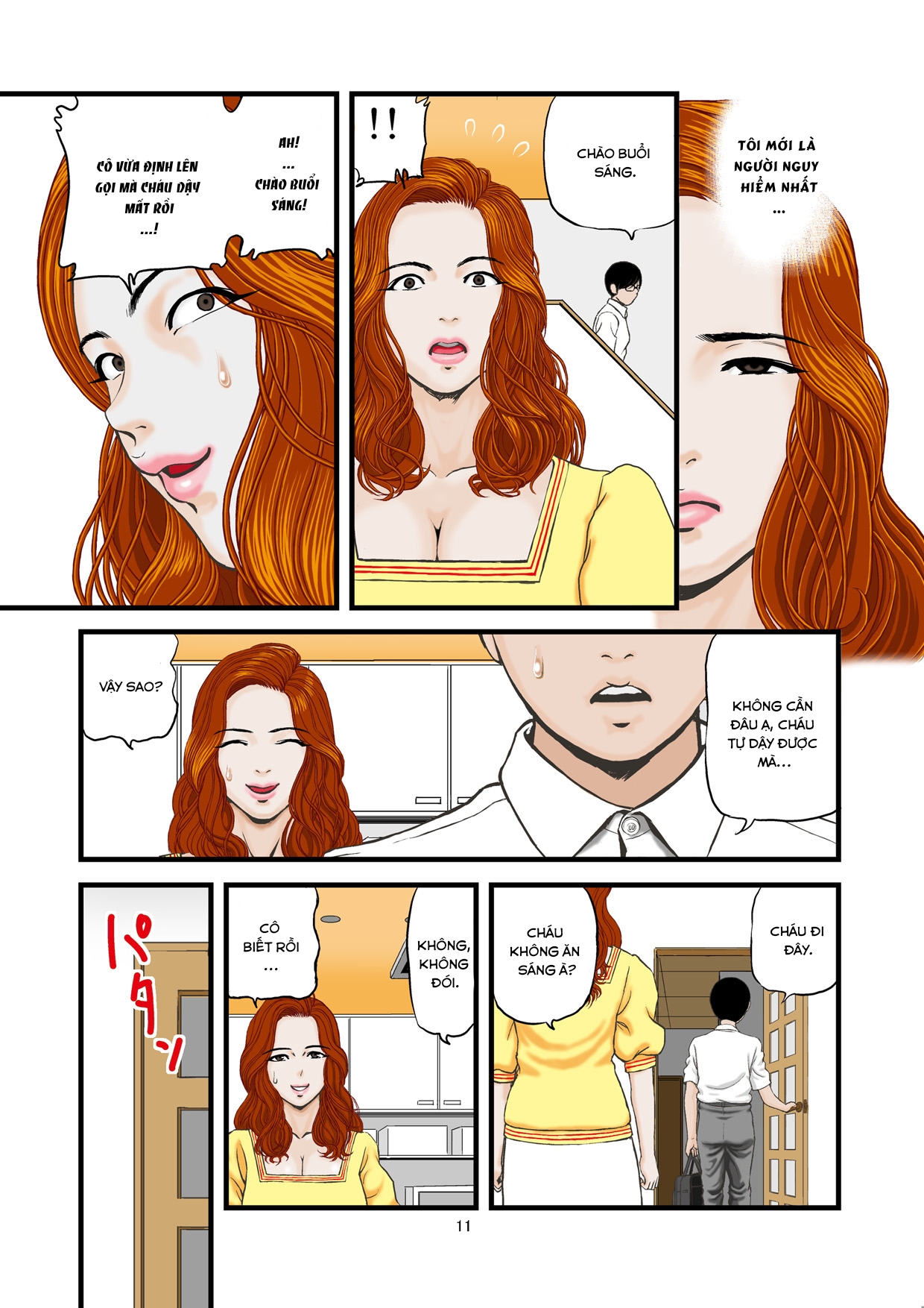 Đọc truyện hentai Tôi và thằng cháu đang trong mùa thi cử - Oneshot
