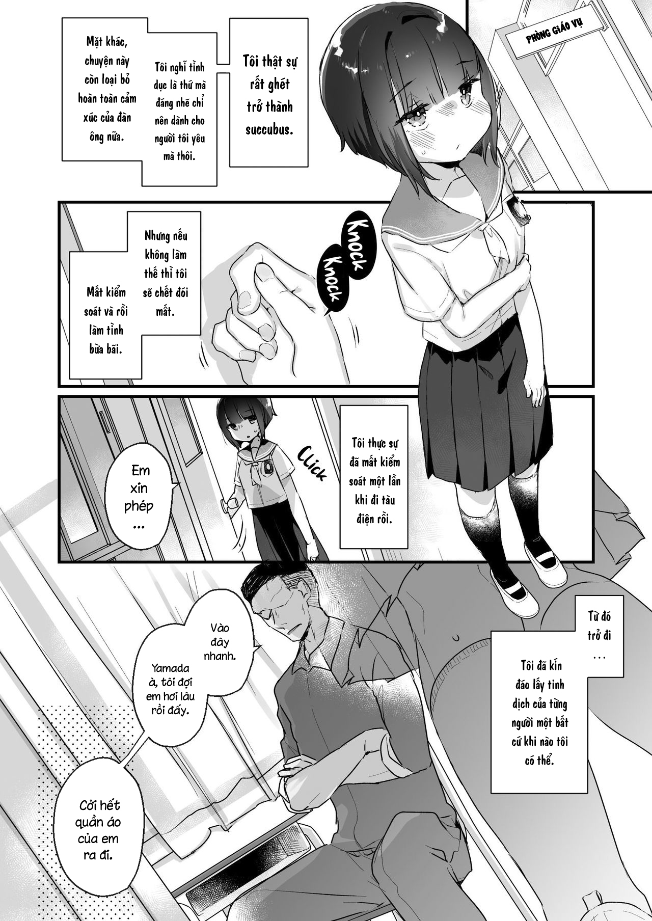 Đọc truyện hentai Tôi chuyển sinh thành Succubus - Oneshot
