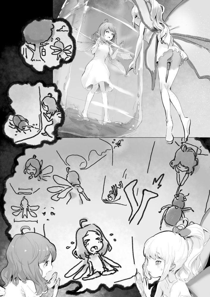 Đọc truyện hentai Nàng tiên nhỏ với lũ sâu bọ - Chap 1