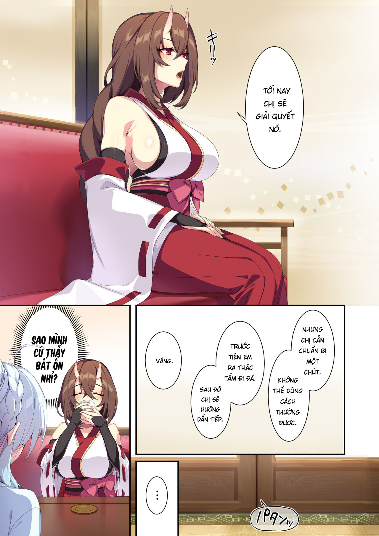 Đọc truyện hentai Tuyết nữ nứnglul và chiếc nhẫn bị nguyển rủa 2 - Chap 1 Địt em vu nữ quỷ