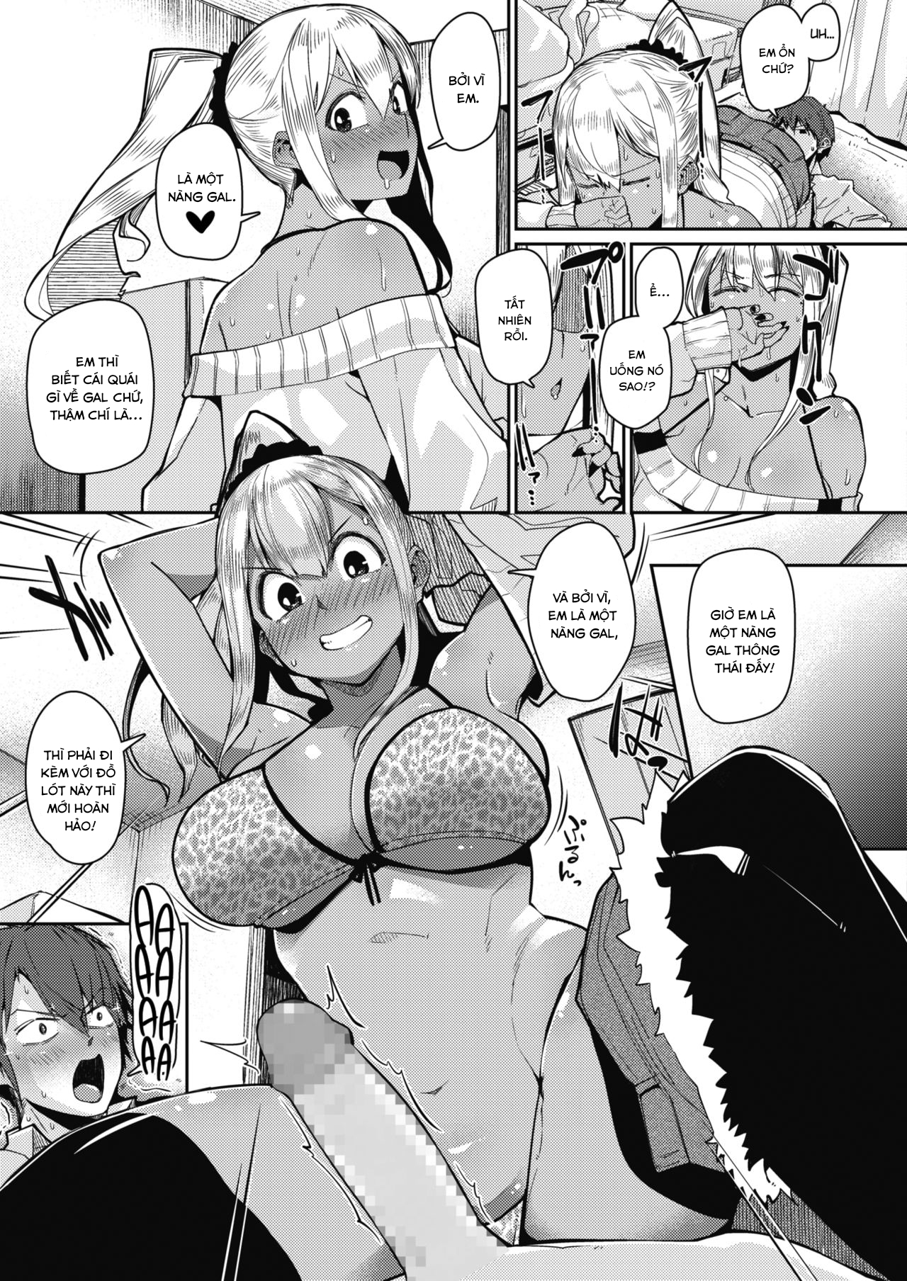 Đọc truyện hentai Phản ứng của bạn gái sẽ ra sao khi phát hiện sách đen - Oneshot