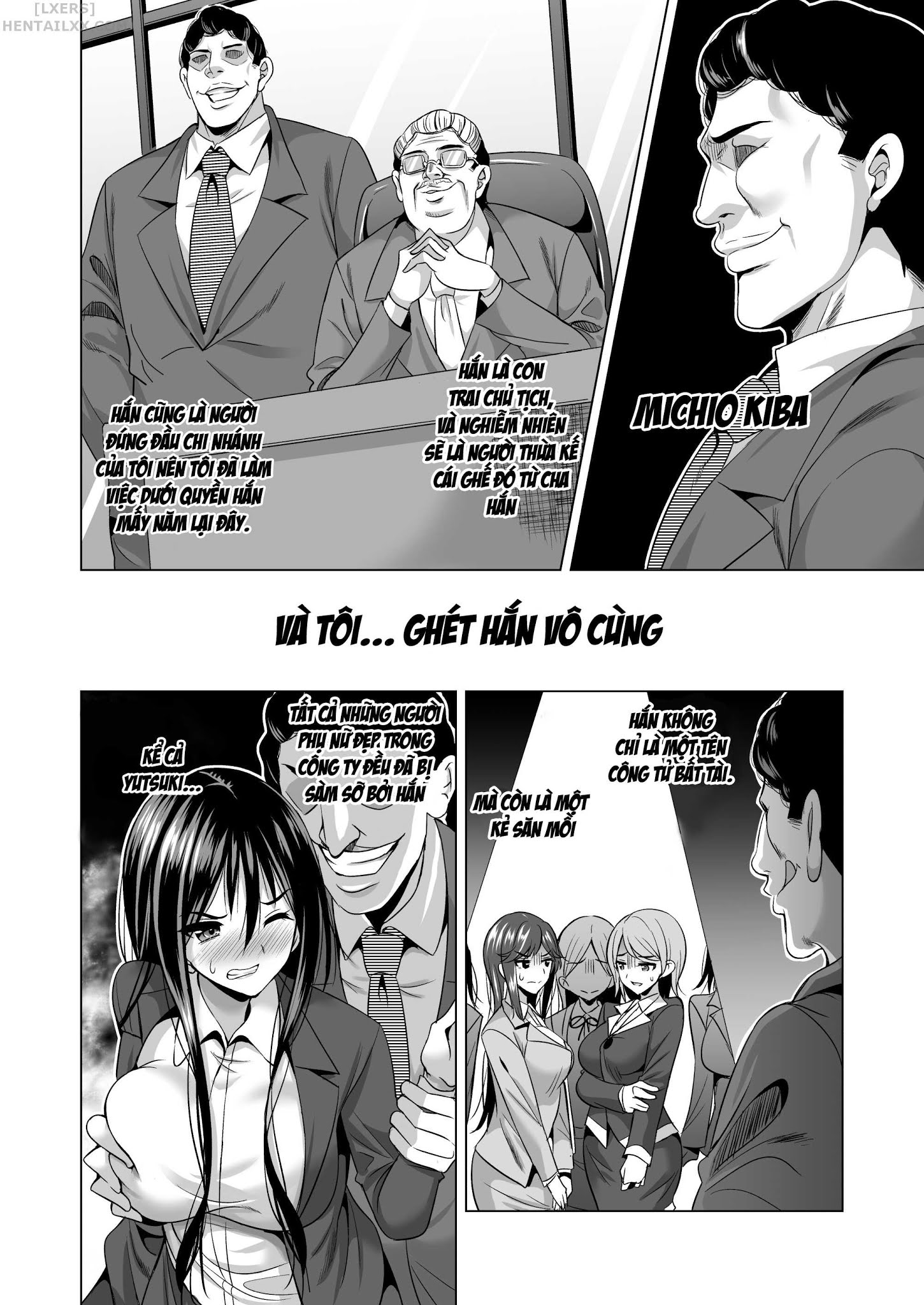 Đọc truyện hentai Tonight, I Will Service My Husbands Boss - Oneshot