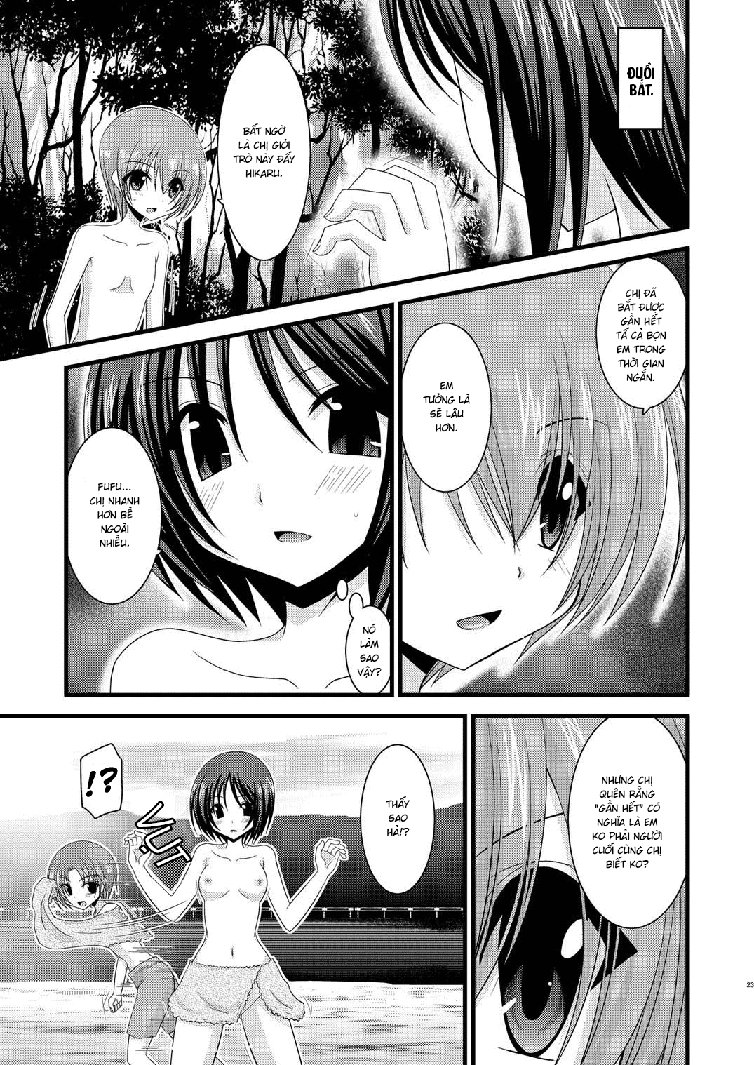 Đọc truyện hentai Cô gái thích khoả thân - Chap 5