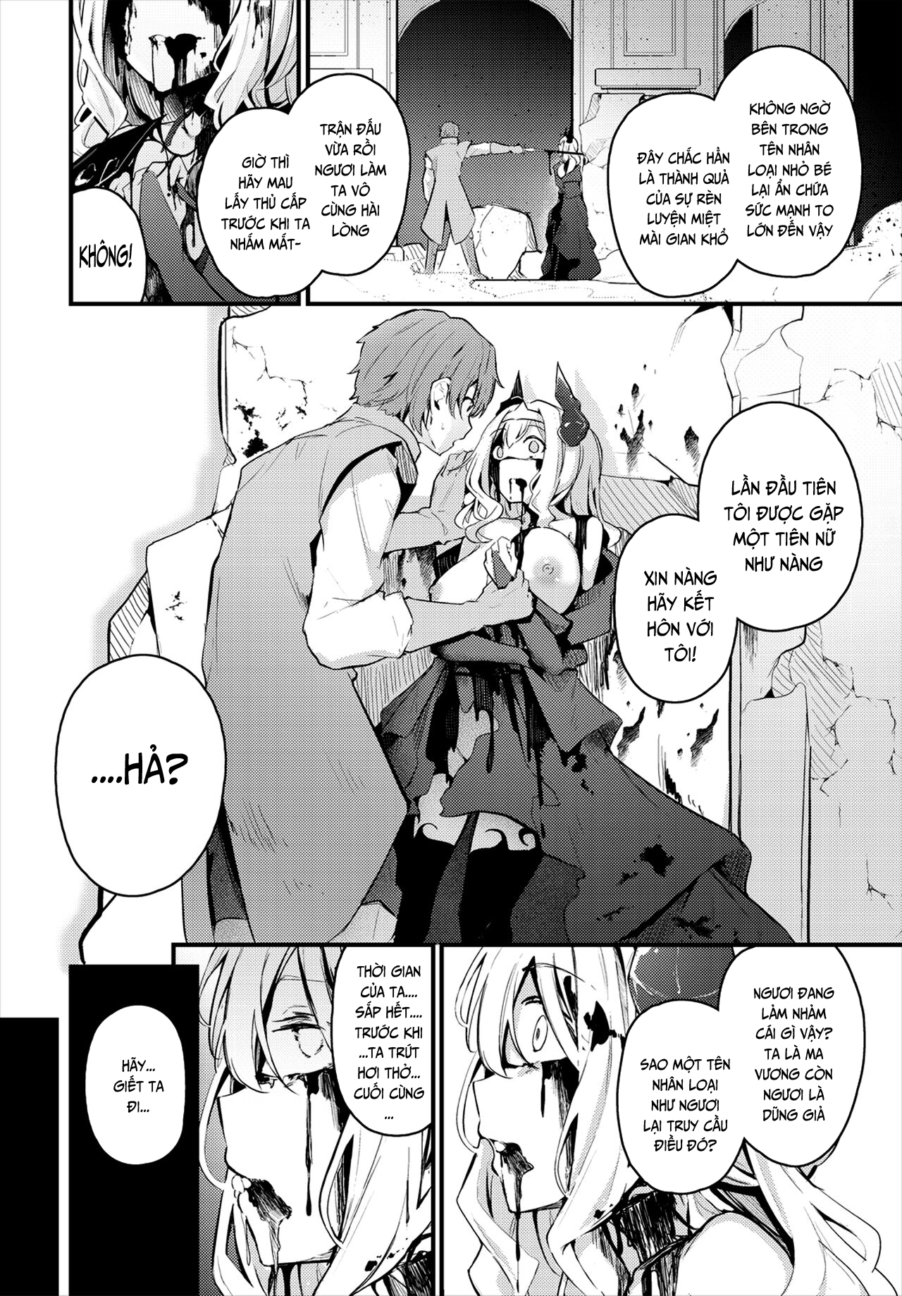 Đọc truyện hentai Tình Đầu Của Ma Vương - Oneshot