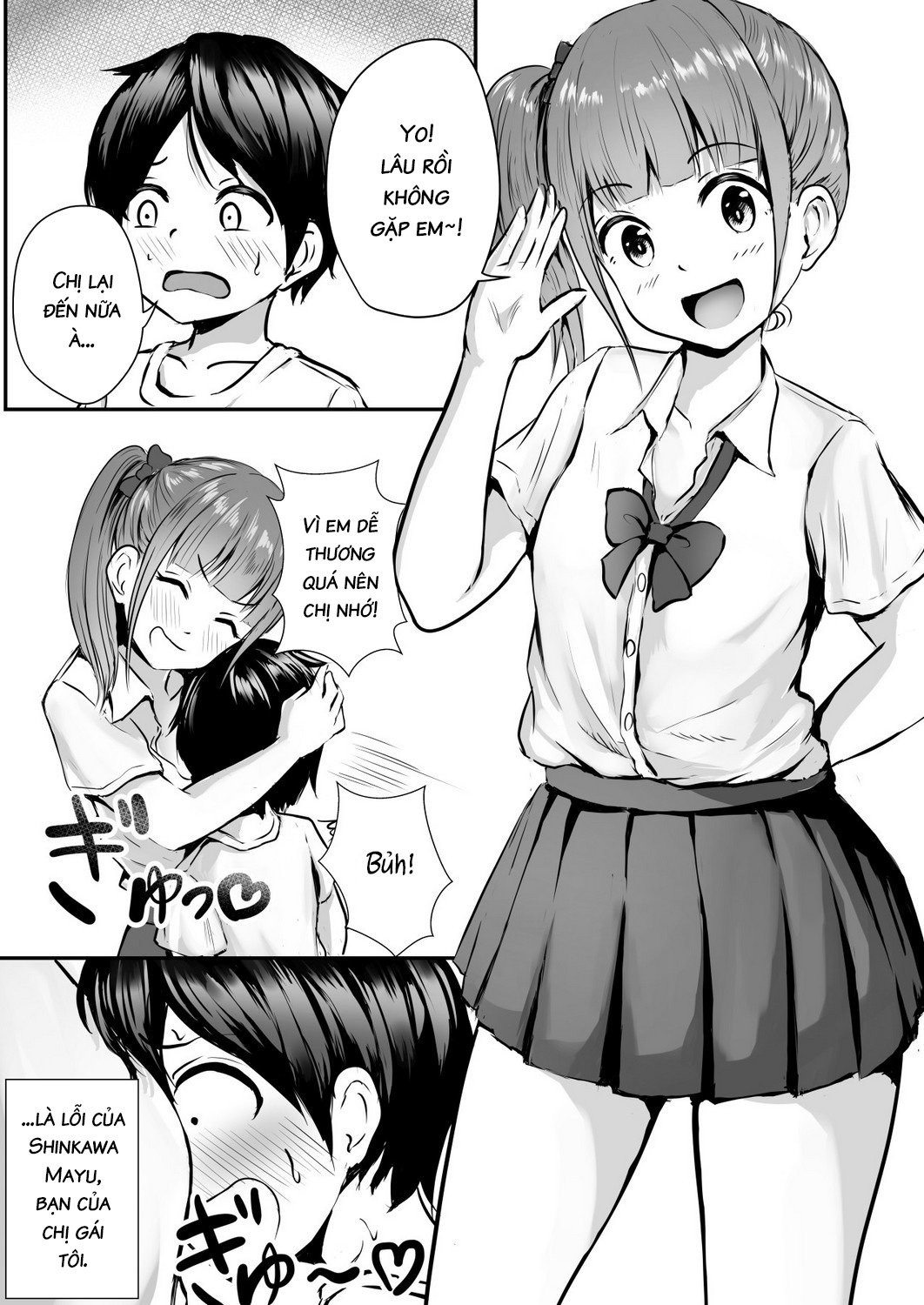 Đọc truyện hentai Getting Lewd With My Sister's Best Friend - Oneshot