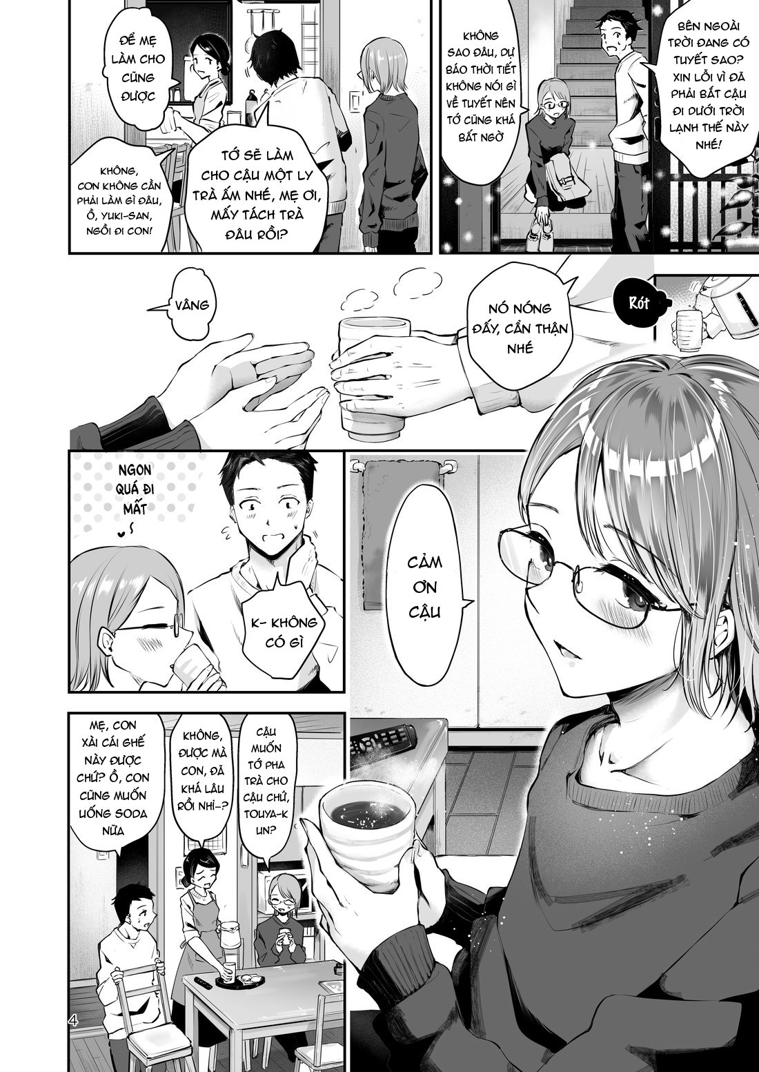 Đọc truyện hentai Khi tuyết đầy - Chap 1