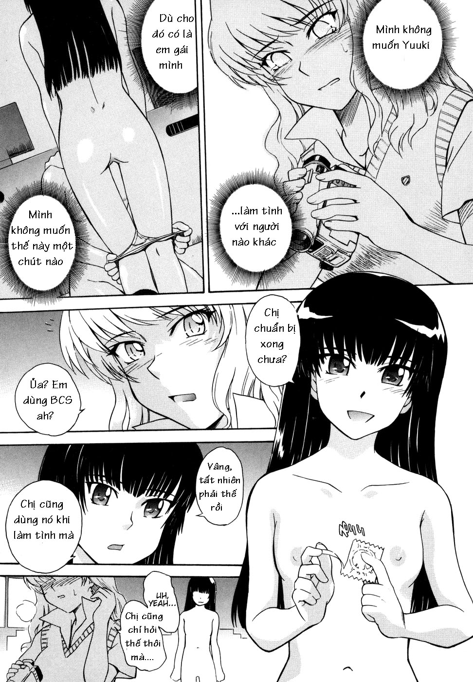 Đọc truyện hentai Cặp song sinh tình yêu - Chap 3