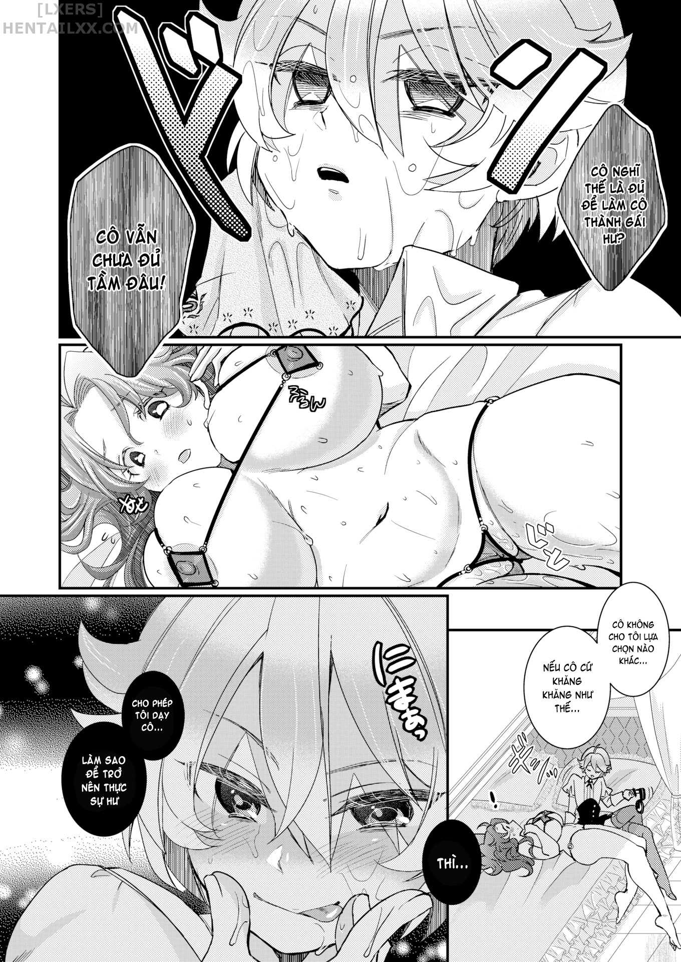 Đọc truyện hentai Cách thư giãn của Cô chủ - Oneshot