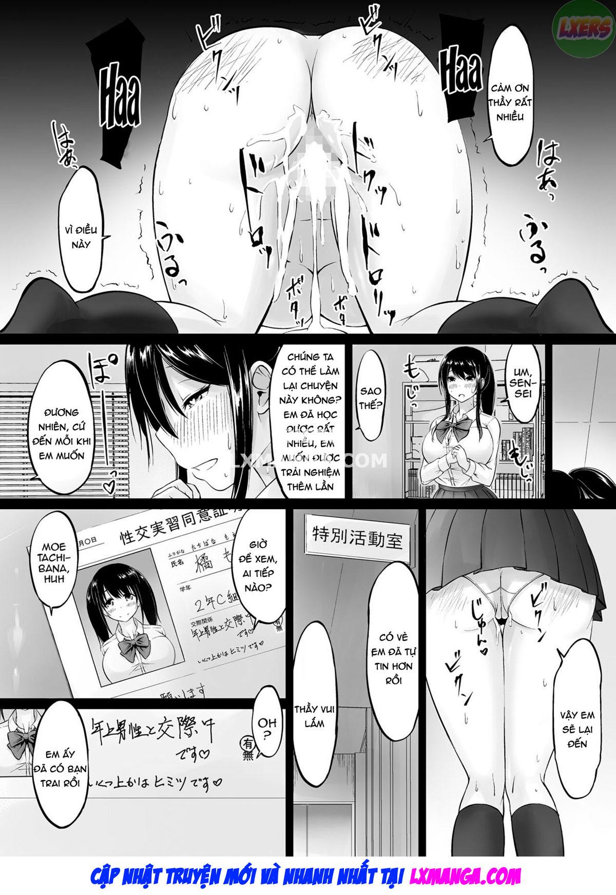 Đọc truyện hentai Trường Cao Đẳng Nữ Sinh Dành Cho Các Gia Đình Quý Tộc - Bài Tập Làm Em Bé - Oneshot