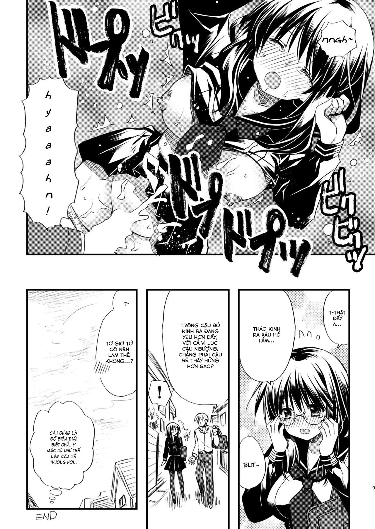 Đọc truyện hentai Toshoshitsu no Kanojo - New version - Oneshot