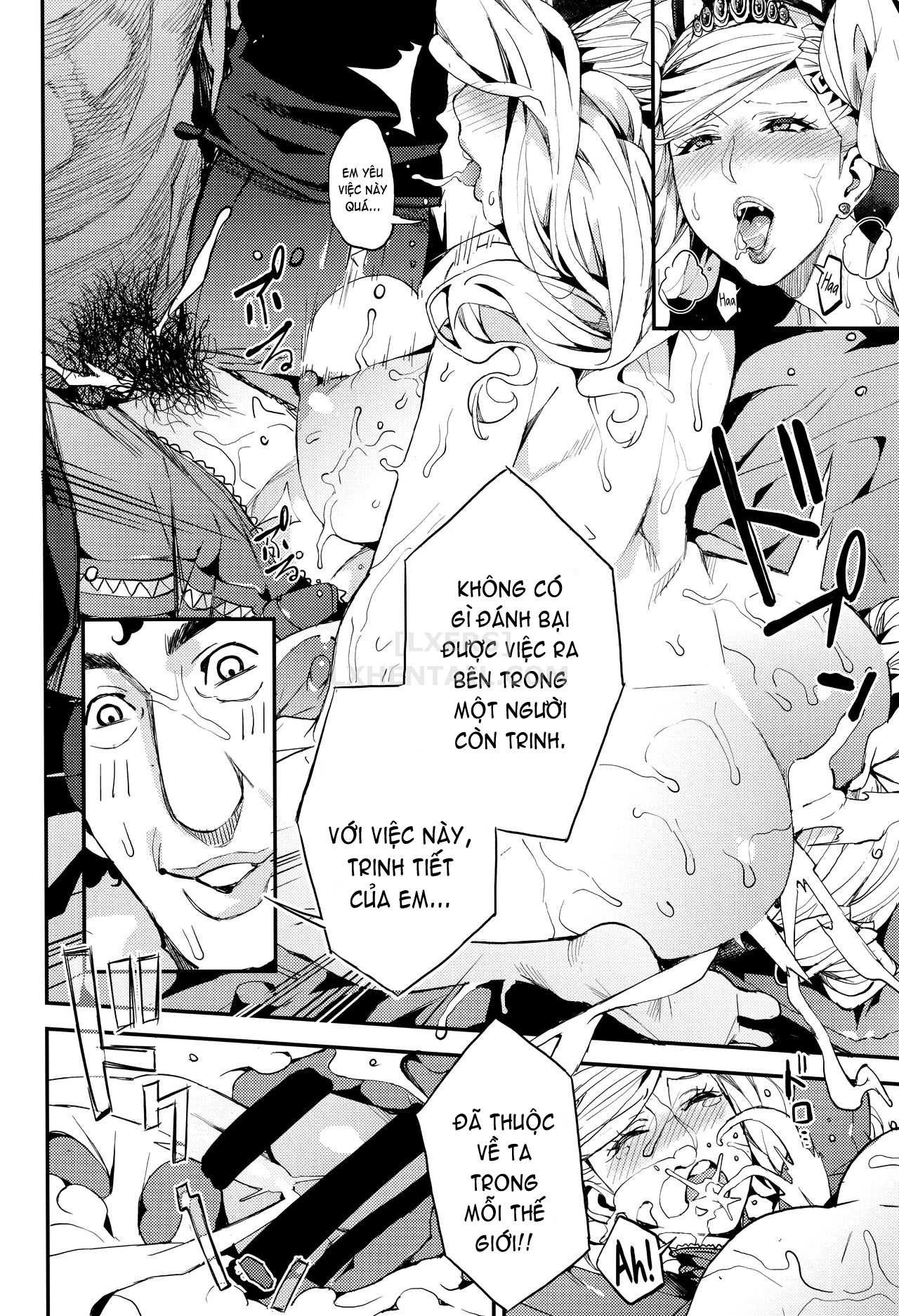 Đọc truyện hentai Panther - Kaitou no Shikkaku - Oneshot