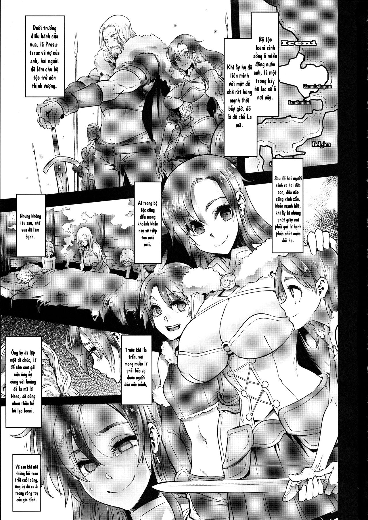 Đọc truyện hentai Nữ hoàng thực sự sẽ không bao giờ đầu hàng Oneshot nứng