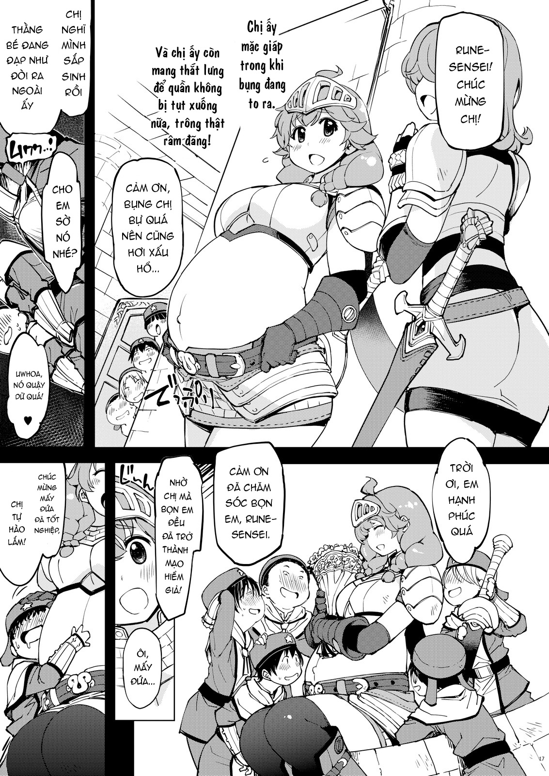 Đọc truyện hentai Ngủ đi, thưa ông - Motto x2! Onemuri Rune Sensei