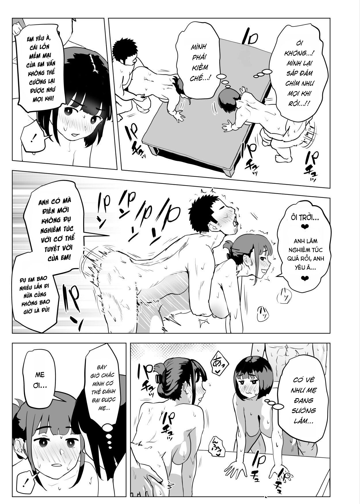 Đọc truyện hentai Việc có một gia đình ở nhà là điều bình thường (loạn luân) - Chap 3